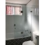 Nexus Frameless Over Bath Tub Panel & Door-1000 Nexus Frameless Over Bath Tub Panel & Door-1000